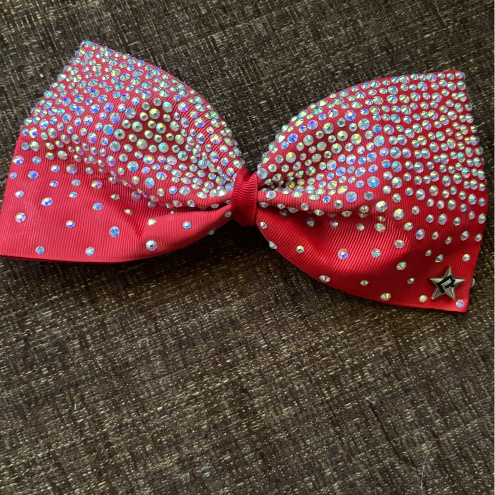 Reb Rhinestone Ponytail Bow
